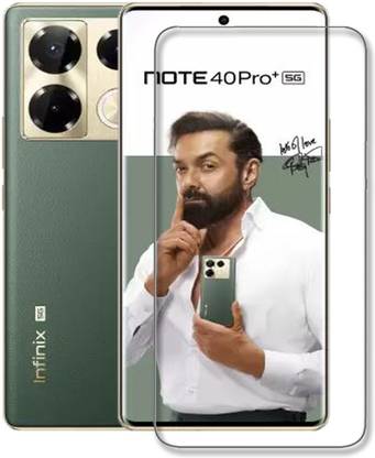 NKCASE Edge To Edge Tempered Glass for Infinix Note 40 Pro+ 5G, Infinix Note 40 Pro Plus 5G, (UV)