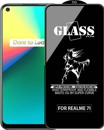 MGito Edge To Edge Tempered Glass for Realme 7I