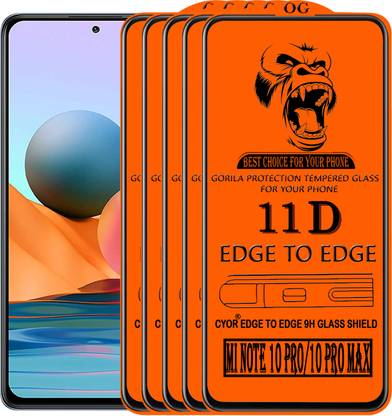 CYOR Edge To Edge Tempered Glass for REDMI NOTE 10 PRO