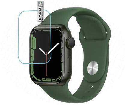 FLYSRPECK Edge To Edge Tempered Glass for Apple Watch Series 7