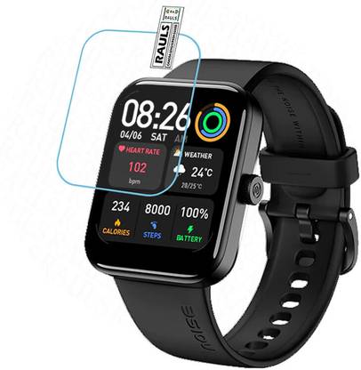 FLYSRPECK Edge To Edge Tempered Glass for NoiseColorFit Caliber Go