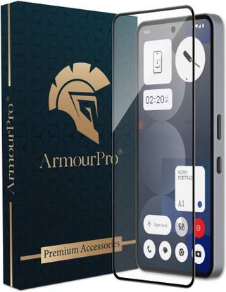 ArmourPro Edge To Edge Tempered Glass for Nothing Phone 3A Pro 5G, Nothing Phone 3A Pro, Nothing 3A Pro 5G, Nothing 3A Pro