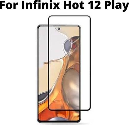Gorilla Original Edge To Edge Tempered Glass for Infinix Hot 12 Play.