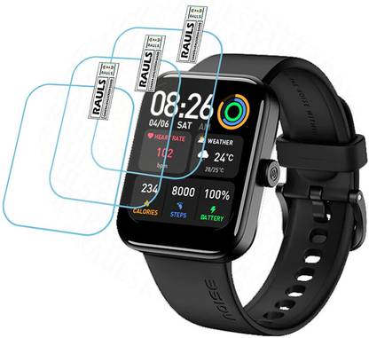 FLYSRPECK Edge To Edge Tempered Glass for NoiseColorFit Caliber Go