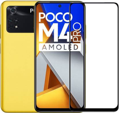 HQ Protection Edge To Edge Tempered Glass for Poco M4 Pro 4G (6.43') [ NOTE FOR POCO M4 PRO 5G }