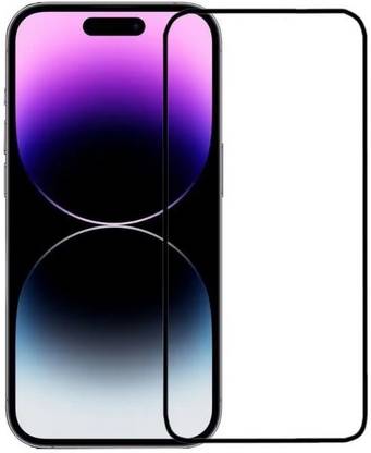 S-Softline Edge To Edge Tempered Glass for Apple iphone 14 Pro Max, 100% Bubble Free, 100% transparency