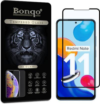 Bonqo Edge To Edge Tempered Glass for Redmi Note 11
