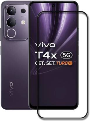 NSTAR Edge To Edge Tempered Glass for Vivo T4x 5G, Vivo T4X 5G