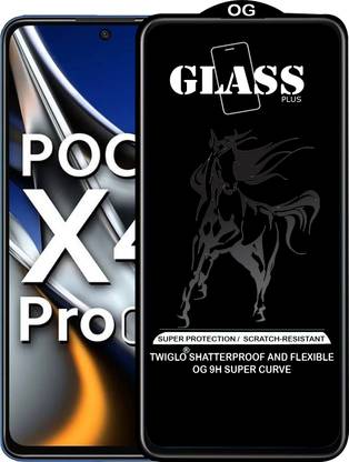 TWIGLO Edge To Edge Tempered Glass for REDMI POCO X4 PRO