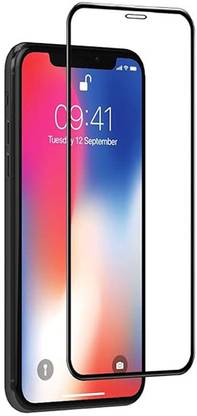SM Styles Edge To Edge Tempered Glass for Apple iPhone X