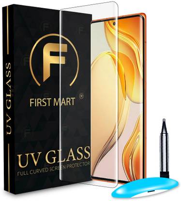 FIRST MART Edge To Edge Tempered Glass for Tecno Phantom X2 Pro 5G, Phantom X2 Pro 5G, Tecno Phantom X2 5G, Phantom X2, UV Glue Curved Screen Protector