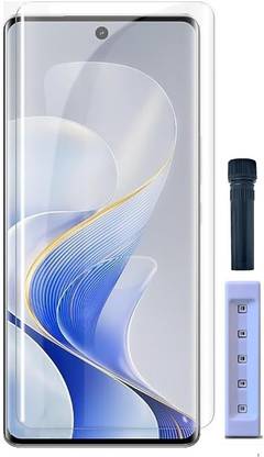 NSTAR Edge To Edge Tempered Glass for Vivo V40 5G, (UV)