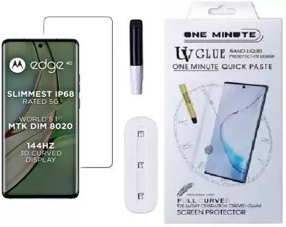 GDBUY Edge To Edge Tempered Glass for Motorola Edge 40, MOTOROLA edge 40, Moto Edge 40