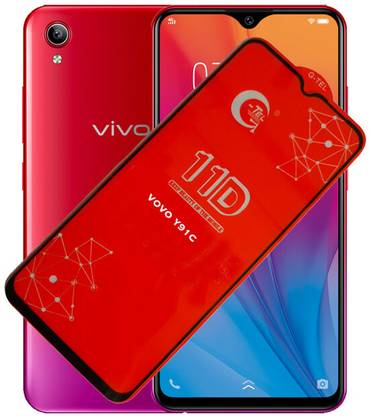 Temper Edge To Edge Tempered Glass for VIVO Y91C