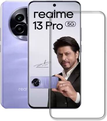 NSTAR Edge To Edge Tempered Glass for Realme 13 Pro 5G, (UV)