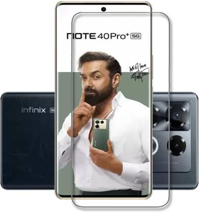 NKCASE Edge To Edge Tempered Glass for Infinix Note 40 Pro+ 5G, Infinix Note 40 Pro Plus 5G, (UV)