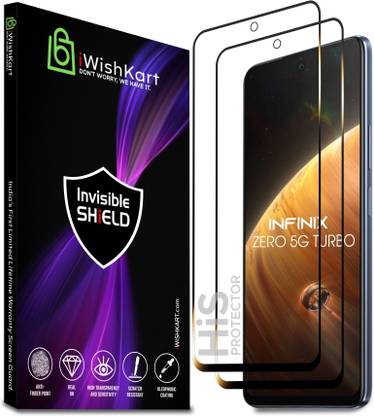 iWishKart Edge To Edge Tempered Glass for Infinix Zero 2023 Turbo, Infinix Zero 2023 Turbo 5G