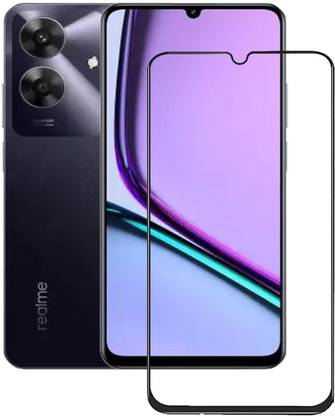 NSTAR Edge To Edge Tempered Glass for Realme C61, Realme C63, 4G, Realme Narzo N63, Realme Narzo N53, Realme C53, Realme C118, Realme C85