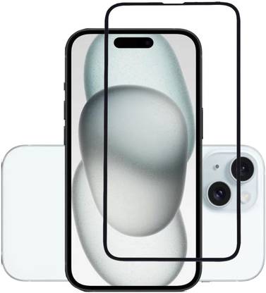 NSTAR Edge To Edge Tempered Glass for Apple Iphone 15