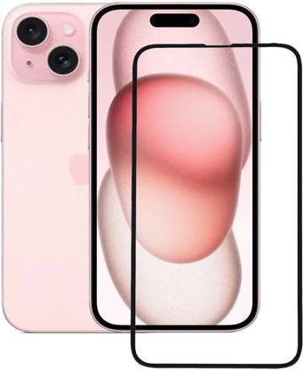 NSTAR Edge To Edge Tempered Glass for Apple iphone 15, Iphone 15