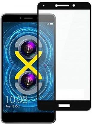 Obstinate Edge To Edge Tempered Glass for Honor 6X, DelhiGear Glass, Screen Protector, Tempered Glass, Screen Guard, Mobile Glass
