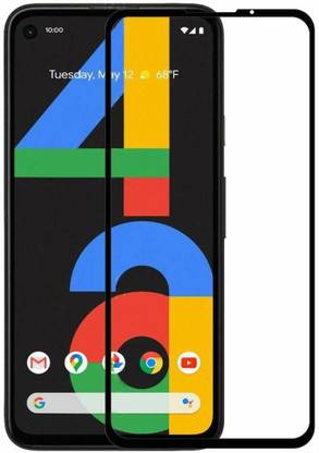 MOBIGENIX Edge To Edge Tempered Glass for GOOGLE PIXEL 4A
