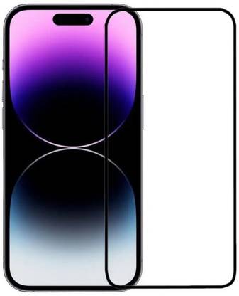 S-Softline Edge To Edge Tempered Glass for Apple iphone 14 Pro, Full Coverage Gorilla Protector (Except Edges)