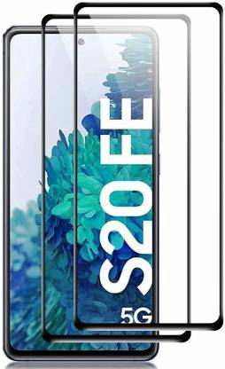 9H Edge To Edge Tempered Glass for Samsung Galaxy S20 FE 5G -| 9H tempered glass protects the entire front display And Easy Installation Kit | Full Glue Curved Tempered GlassTempered Glass Screen Protector Guard | |