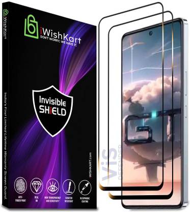 iWishKart Edge To Edge Tempered Glass for Infinix GT 10 Pro, Infinix GT 10 Pro 5G, GT10Pro, GT10 Pro, Military grade Edge to Edge gorilla glass, ViS