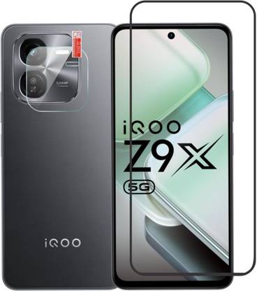 Hi-Cam Edge To Edge Tempered Glass for IQOO Z9X, Z9X, IQOOZ9X 5G, IQ Z9X