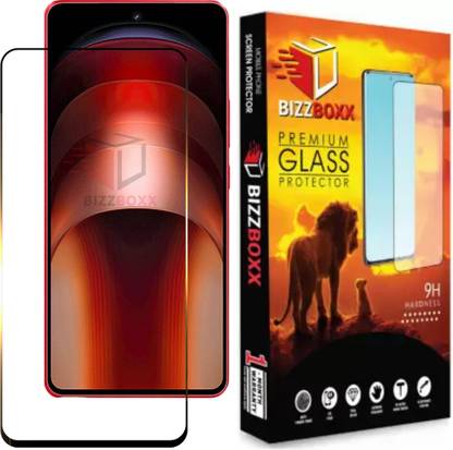 BizzBoxx Edge To Edge Tempered Glass for iQOO Neo9 Pro 5G, iQOO Neo9 Pro, Neo9 Pro 5G, Neo 9 Pro, tempered glass, gorilla glass, screen guard, temper glass