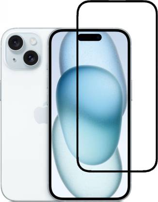 Flipkart SmartBuy Edge To Edge Tempered Glass for APPLE iPhone 15, iPhone 15 Glass, APPLE iPhone 16