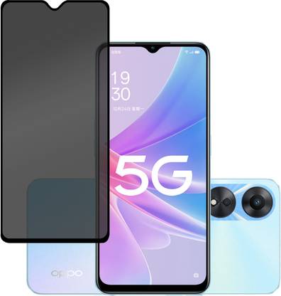 PhoneBukket Edge To Edge Tempered Glass for Oppo A58 5G Privacy Screen Guard