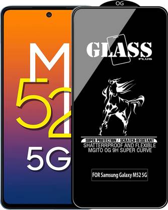 MGito Edge To Edge Tempered Glass for Samsung Galaxy M52 5G