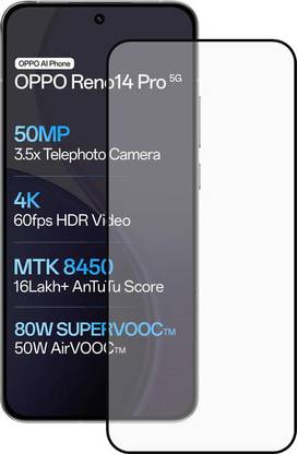NEXZONE Edge To Edge Tempered Glass for OPPO Reno14 Pro 5G