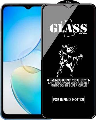 MGito Edge To Edge Tempered Glass for Infinix Hot 12I