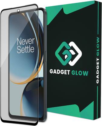 Gadget Glow Edge To Edge Tempered Glass for OnePlus Nord CE 3 Lite 5G, Realme Narzo 80X 5G, Realme Narzo 70X 5G, IQOO Z9X, IQOO Z10X, Matte Finish Glass