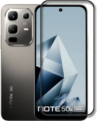 NKCASE Edge To Edge Tempered Glass for Infinix Note 50X 5G+, Infinix Note 50x 5G+