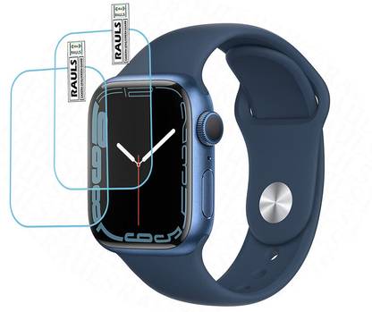 FLYSRPECK Edge To Edge Tempered Glass for Apple Watch Series 7