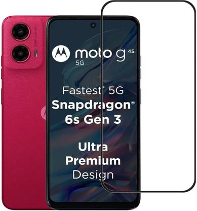 NKCASE Edge To Edge Tempered Glass for Motorola G45, Motorola G45 5G