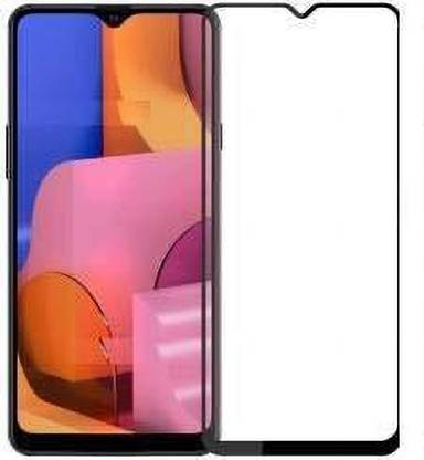 9H Edge To Edge Tempered Glass for Samsung Galaxy A20s-Screen Protector Full Hd Quality