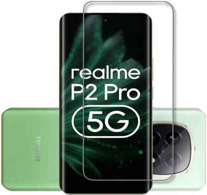 INFINITYWORLD Edge To Edge Tempered Glass for Realme P2 Pro 5G, Realme P2 Pro, (UV)