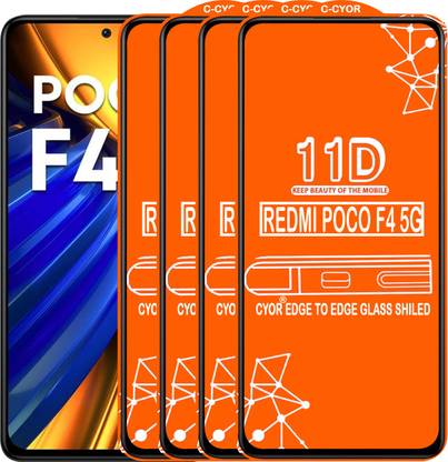 CYOR Edge To Edge Tempered Glass for REDMI POCO F4 5G
