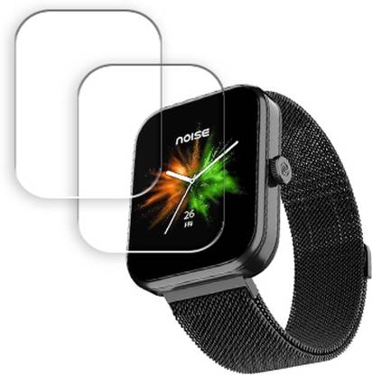 ARBAN Edge To Edge Tempered Glass for Noise Pulse 2 Max 1.85 inch SMARTWATCH SCREEN GUARD