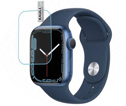 FLYSRPECK Edge To Edge Tempered Glass for Apple Watch Series 7