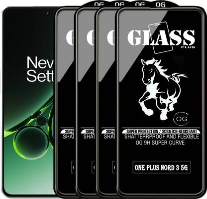 PFOAM Edge To Edge Tempered Glass for ONE PLUS NORD 3 5G
