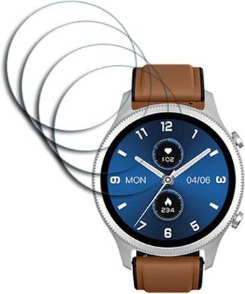 SOMTONE Edge To Edge Tempered Glass for NoiseFit Halo Smartwatch 1.43 inch SMARTWATCH SCREEN GUARD