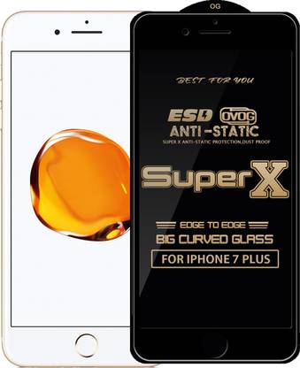 Qyist Edge To Edge Tempered Glass for Apple iPhone 7 Plus