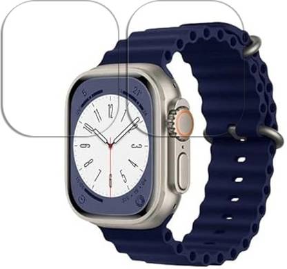 SOMTONE Edge To Edge Tempered Glass for T800 Ultra Watch Smartwatch 1.9 inch SMARTWATCH SCREEN GUARD