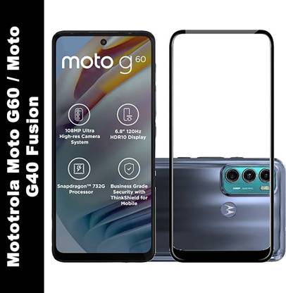 FlipSmartGuard Edge To Edge Tempered Glass for MOTOROLA G60, MOTO G60, MOTO G40 FUSION, MOTOROLA G40 FUSION, MOTOROLA MOTO G51, MOTO G51, INFINIX HOT 10